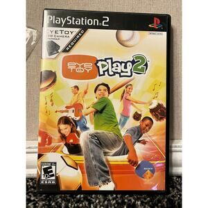 EyeToy Play 2 for PS2 with Camera & 12 Games Interactive Fun